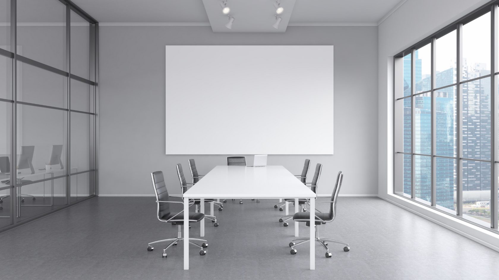 Modern conference room
